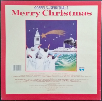 Preview: LP - Gospels + Sprituals - Merry Christmas