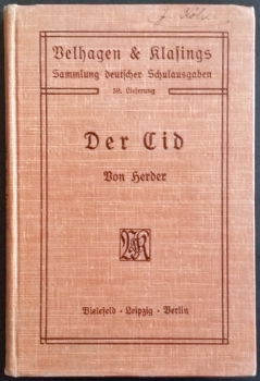 Der Eid - von Johann Gottfried Herder - 1907