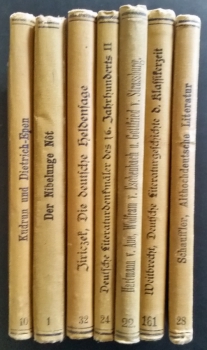 Preview: Sammlung Göschen - 7 Titel - 1902 - 1906