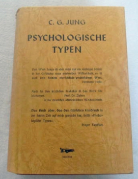 C. G. Jung - Psychologische Typen - Ausgabe 7. Tsd - 1942