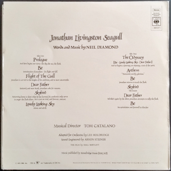 LP - Neil Diamond - Jonathan - Normal Ausgabe